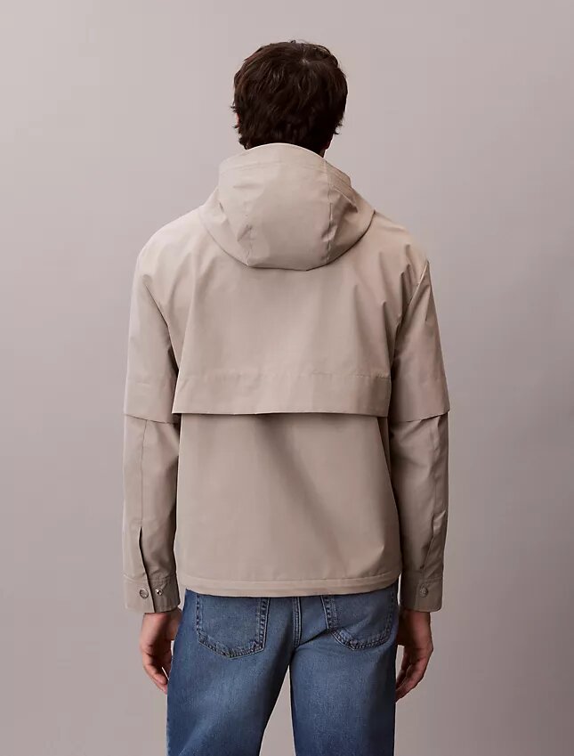 Ripstop-Windjacke mit Kapuze Ripstop-Windjacke mit Kapuze