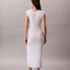 Ärmelloses Midi-Strickkleid Ärmelloses Midi-Strickkleid
