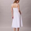 Ärmelloses Midikleid aus Baumwollpopeline Ärmelloses Midikleid aus Baumwollpopeline
