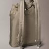 Rucksack aus mattem Nylon mit Kordelzug