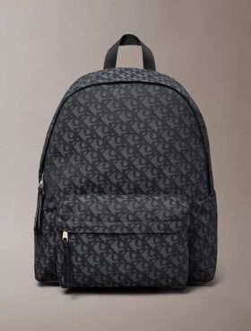 Rucksack mit durchgehendem Monogram-Logo Rucksack mit durchgehendem Monogram-Logo