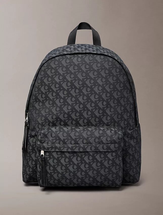 Rucksack mit durchgehendem Monogram-Logo Rucksack mit durchgehendem Monogram-Logo