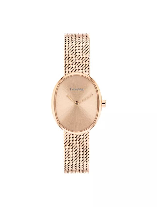 Runde Uhr mit Gliederarmband Runde Uhr mit Gliederarmband