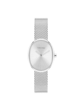 Runde Uhr mit Gliederarmband