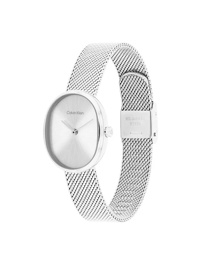Runde Uhr mit Gliederarmband Runde Uhr mit Gliederarmband