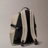 Runder Rucksack mit Mesh-Vorderseite