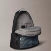 Runder Rucksack mit Mesh-Vorderseite