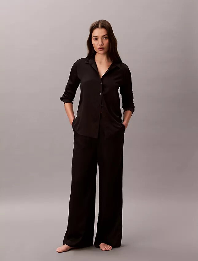 Satin-Glanz-Nachthemd Satin-Glanz-Nachthemd