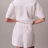 Schlafshorts aus Baumwollpopeline Schlafshorts aus Baumwollpopeline