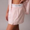 Schlafshorts aus Baumwollpopeline Schlafshorts aus Baumwollpopeline