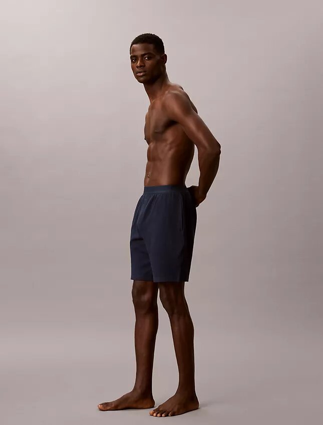 Schlafshorts aus Waffelpiqué Schlafshorts aus Waffelpiqué