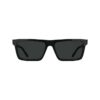 Schlanke Sonnenbrille aus Acetat in modifiziertem Rechteckformat Schlanke Sonnenbrille aus Acetat in modifiziertem Rechteckformat