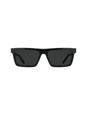 Schlanke Sonnenbrille aus Acetat in modifiziertem Rechteckformat Schlanke Sonnenbrille aus Acetat in modifiziertem Rechteckformat
