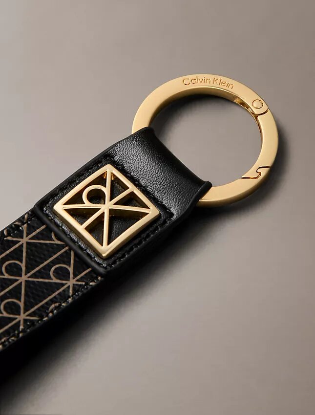 Schlüsselanhänger und Kartenetui mit durchgehendem Monogram Schlüsselanhänger und Kartenetui mit durchgehendem Monogram