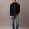 Schmal geschnittener Blazer aus Wollgabardine Schmal geschnittener Blazer aus Wollgabardine