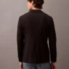 Schmal geschnittener Blazer aus Wollgabardine Schmal geschnittener Blazer aus Wollgabardine
