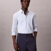 Schmal geschnittenes Stretch-Hemd mit Knopfleiste Schmal geschnittenes Stretch-Hemd mit Knopfleiste