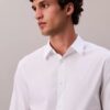 Schmal geschnittenes Stretch-Hemd mit Knopfleiste Schmal geschnittenes Stretch-Hemd mit Knopfleiste