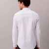 Schmal geschnittenes Stretch-Hemd mit Knopfleiste Schmal geschnittenes Stretch-Hemd mit Knopfleiste