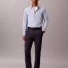 Schmale Chino-Hose aus Baumwollsatin Schmale Chino-Hose aus Baumwollsatin