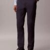 Schmale Chino-Hose aus Baumwollsatin Schmale Chino-Hose aus Baumwollsatin
