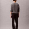Schmale Chino-Hose aus Baumwollsatin Schmale Chino-Hose aus Baumwollsatin