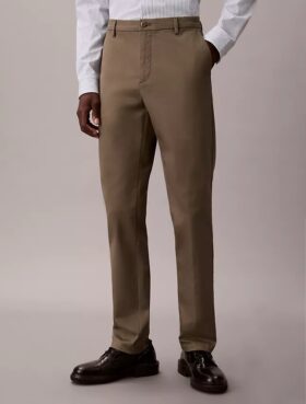 Schmale Hose aus Cotton Stretch