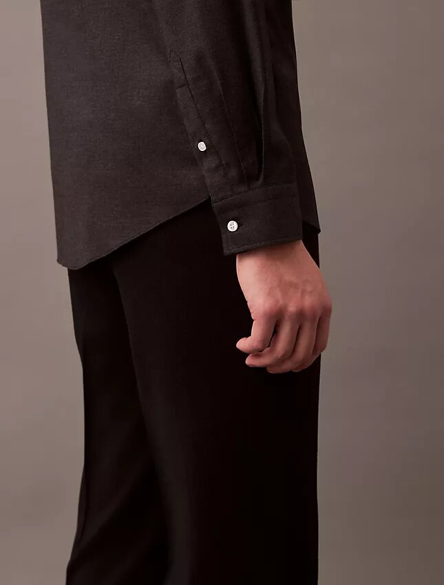 Schmale Hose aus Wollgabardine Schmale Hose aus Wollgabardine
