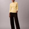 Schmaler Pullover aus Baumwollripp