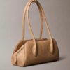 Schultertasche mit Emblem-Logo Schultertasche mit Emblem-Logo