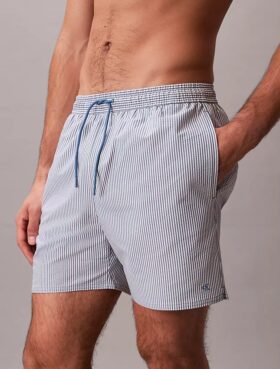 Seersucker-Badeshorts