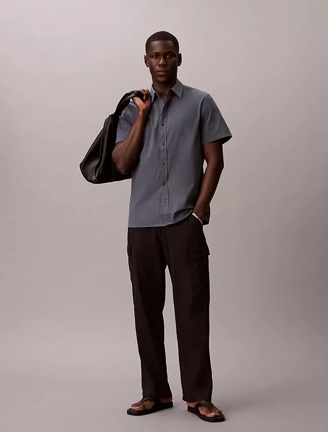 Seersucker Classic Button-Down-Hemd Seersucker Classic Button-Down-Hemd