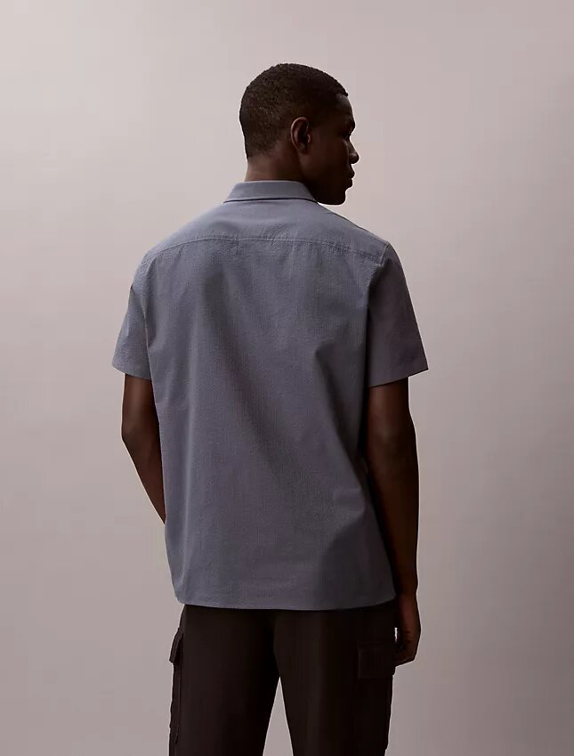 Seersucker Classic Button-Down-Hemd Seersucker Classic Button-Down-Hemd