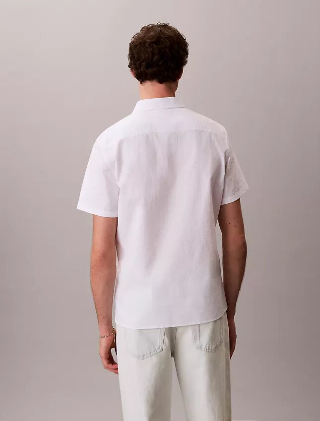 Seersucker Classic Button-Down-Hemd Seersucker Classic Button-Down-Hemd