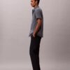 Seersucker-Hose mit geradem Schnitt Seersucker-Hose mit geradem Schnitt