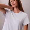 Set aus T-Shirt und Shorts aus Viskose-Baumwollmischung Set aus T-Shirt und Shorts aus Viskose-Baumwollmischung
