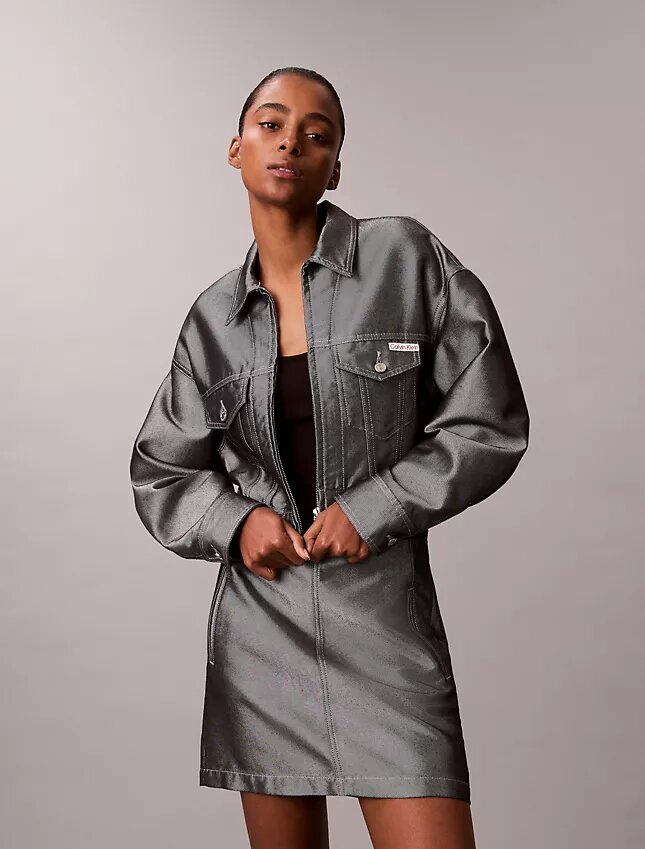 Shine Denim Bomberjacke Shine Denim Bomberjacke