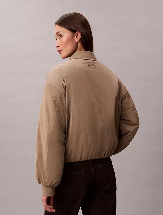 Shine gefütterte Bomberjacke Shine gefütterte Bomberjacke