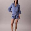 Shirt mit Satin-Glanz Shirt mit Satin-Glanz