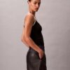 Shorts aus Kunstleder Shorts aus Kunstleder