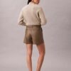 Shorts aus Kunstleder Shorts aus Kunstleder