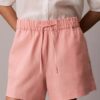 Shorts aus Leinen und Baumwolle Shorts aus Leinen und Baumwolle