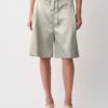 Shorts aus Mica-Satin Shorts aus Mica-Satin