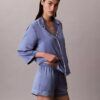 Shorts mit Satin-Glanz Shorts mit Satin-Glanz