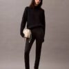 Skinny-Fit-Hose aus Ponte mit Fischgrätenmuster Skinny-Fit-Hose aus Ponte mit Fischgrätenmuster