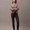 Skinny-Hose aus Ponte mit Hahnentrittmuster Skinny-Hose aus Ponte mit Hahnentrittmuster