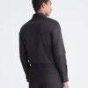 Slim-Fit-Hemd aus Baumwolle mit Fischgrätenmuster