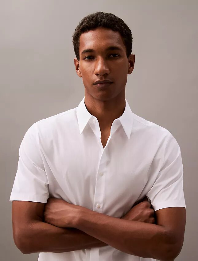 Slim-Fit-Hemd aus Cotton Stretch Slim-Fit-Hemd aus Cotton Stretch