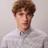Slim-Fit-Hemd aus Cotton Stretch mit Gingham-Muster