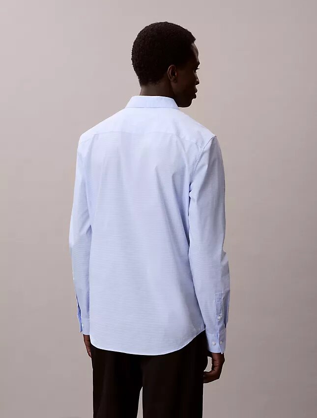 Slim-Fit-Hemd aus Cotton Stretch mit Gingham-Muster Slim-Fit-Hemd aus Cotton Stretch mit Gingham-Muster